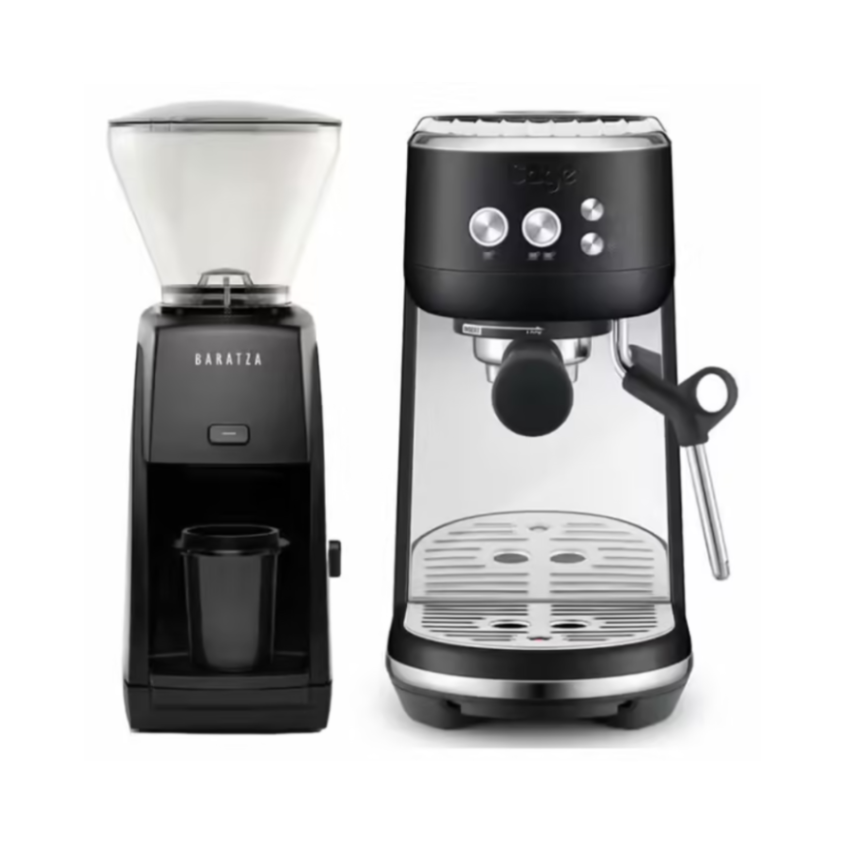 Conjunto Sage Bambino + Baratza Encore ESP Máquina Espresso e Moinho
