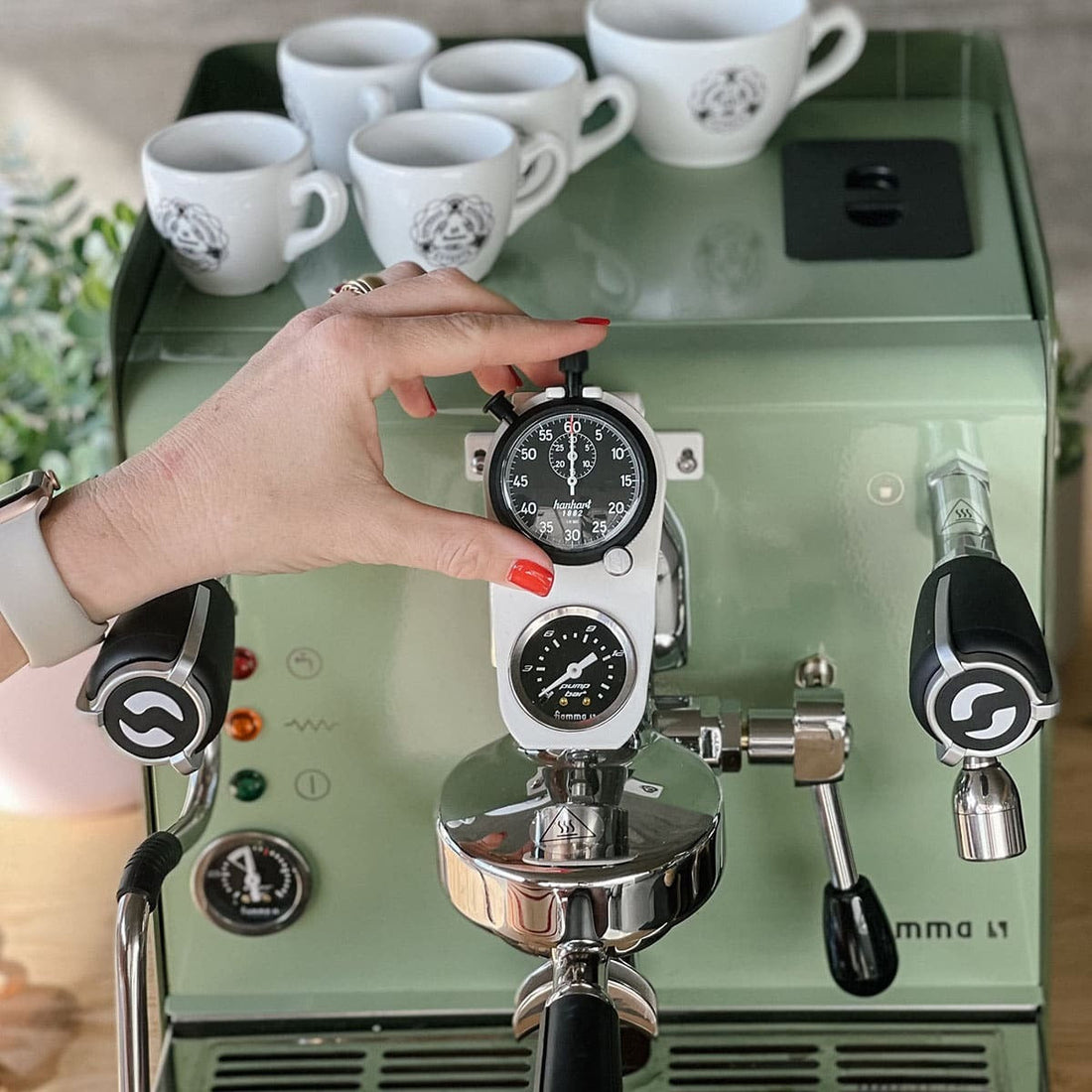 Máquina de espresso Fiamma na Caseta Coffee, distribuidora oficial em Portugal