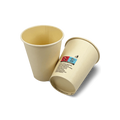 Kit de Vasos Compostables con Tapa 240 ml Biodegradables · 100 Unidades