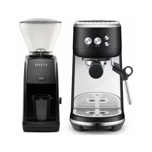 Conjunto Sage Bambino + Baratza Encore ESP Máquina Espresso e Moinho