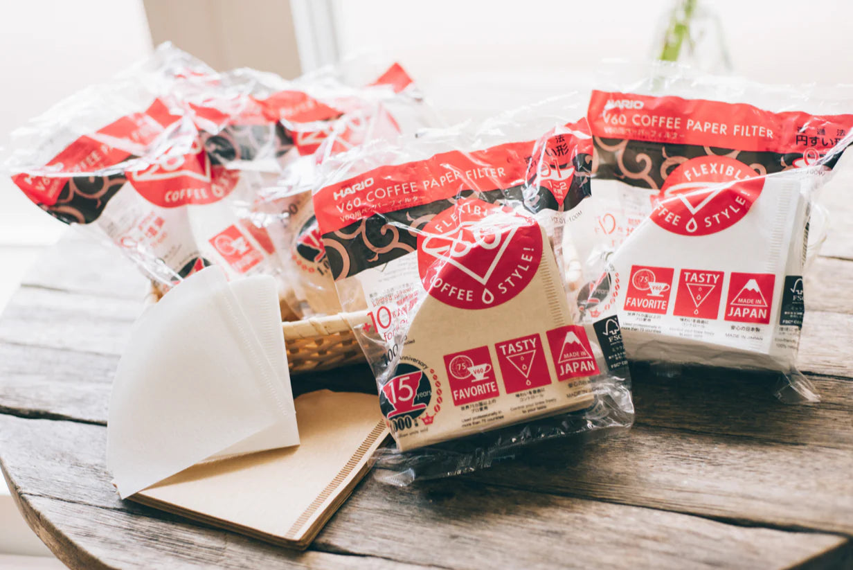 Filtros de papel HARIO V60 02 (100 filtros)