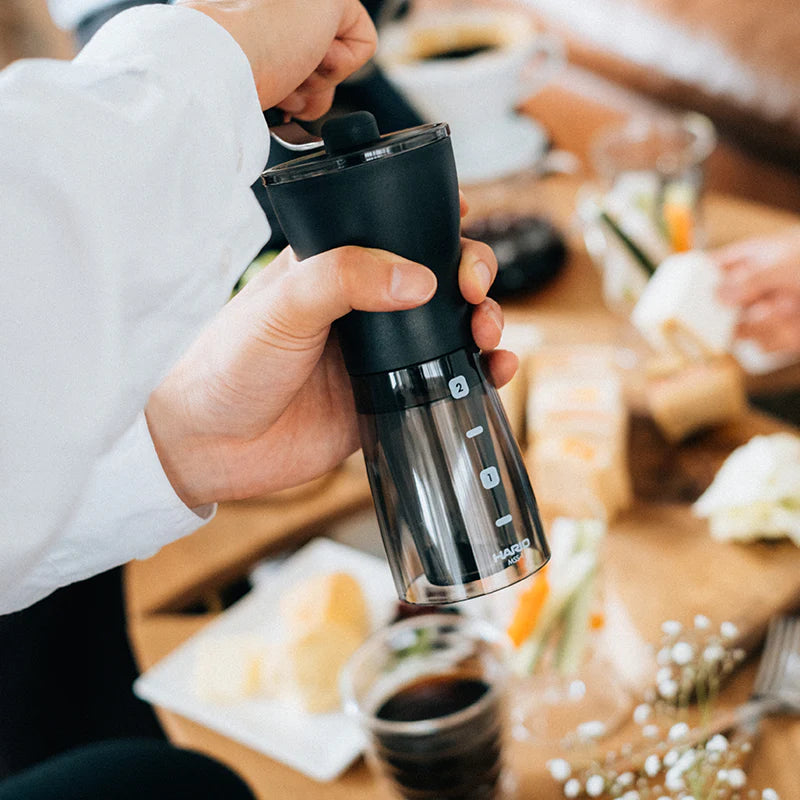 Hario Ceramic Coffee Mill Mini-Slim+ Manual Coffee Grinder
