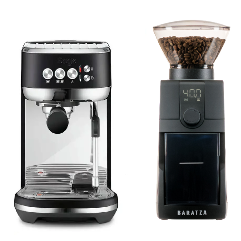 Barista Set Sage Bambino Plus + Baratza Encore ESP PRO Espresso Machine and Grinder