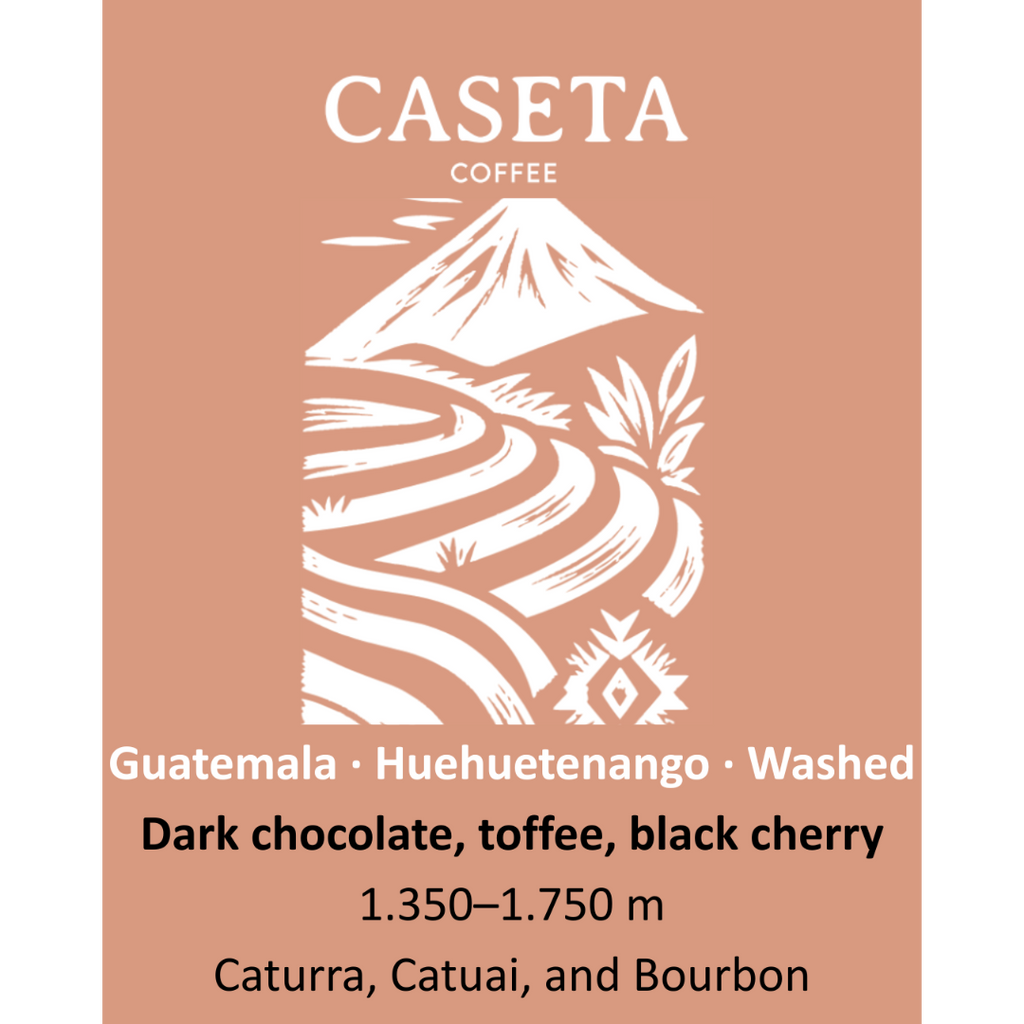 NEW! Washed Pre-Fermented Guatemala Coffee · Huehuetenango